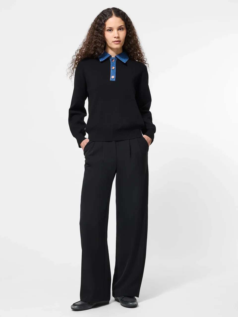 Alternative view of Collar Sweater