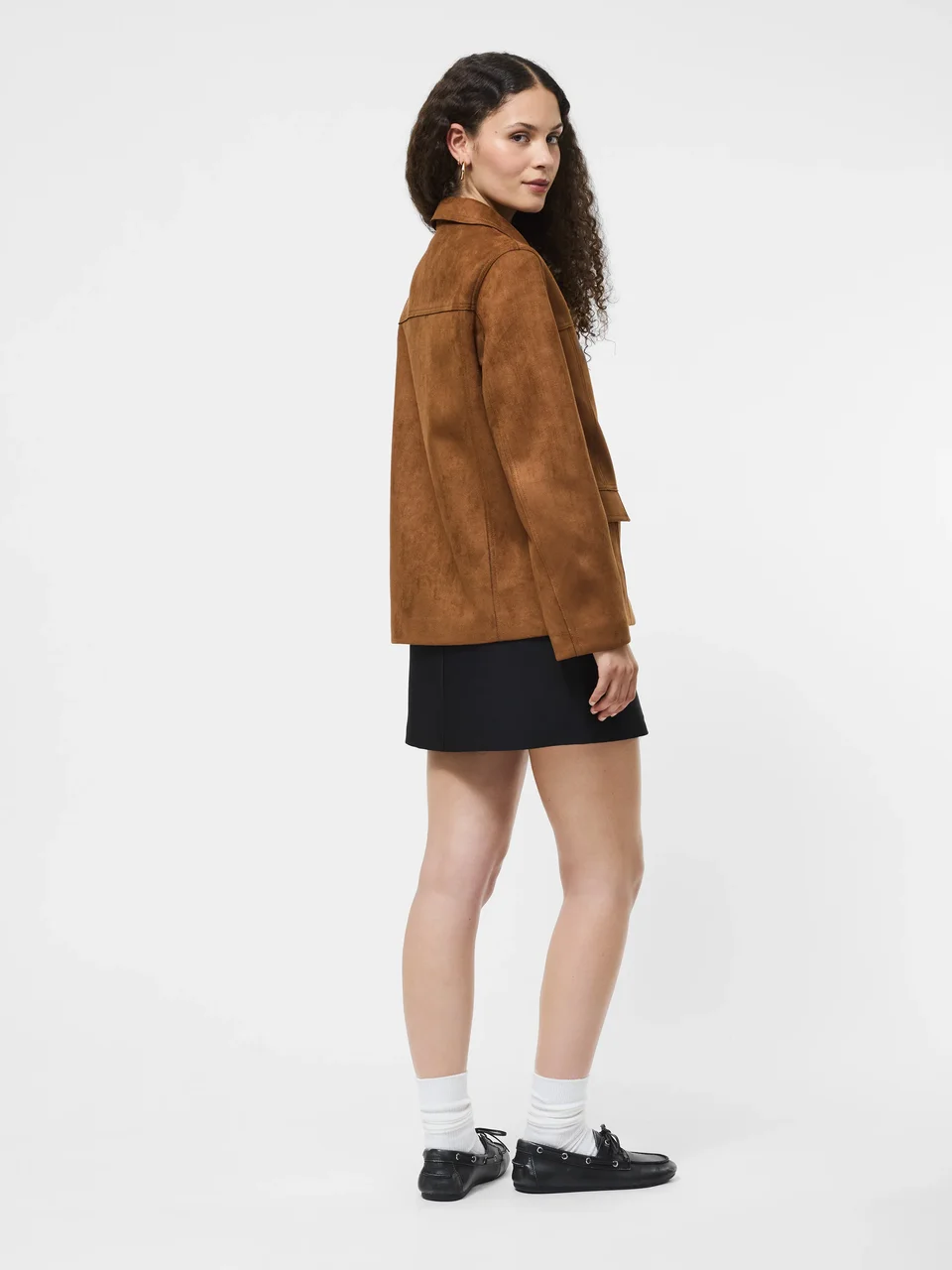 Faux Suede Jacket - Image 6