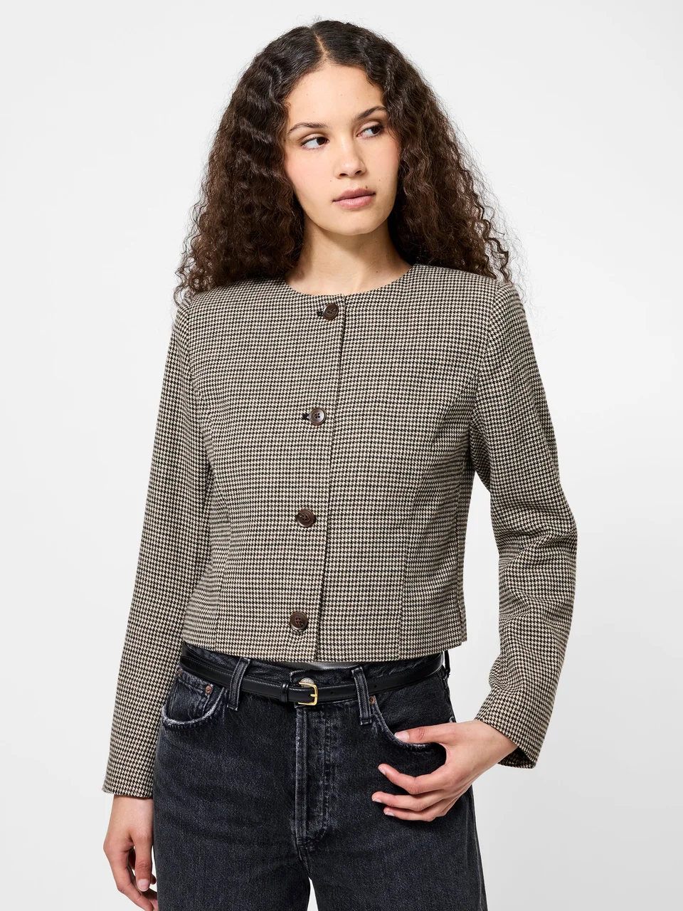 Alternative view of Houndstooth Wool Jacket
