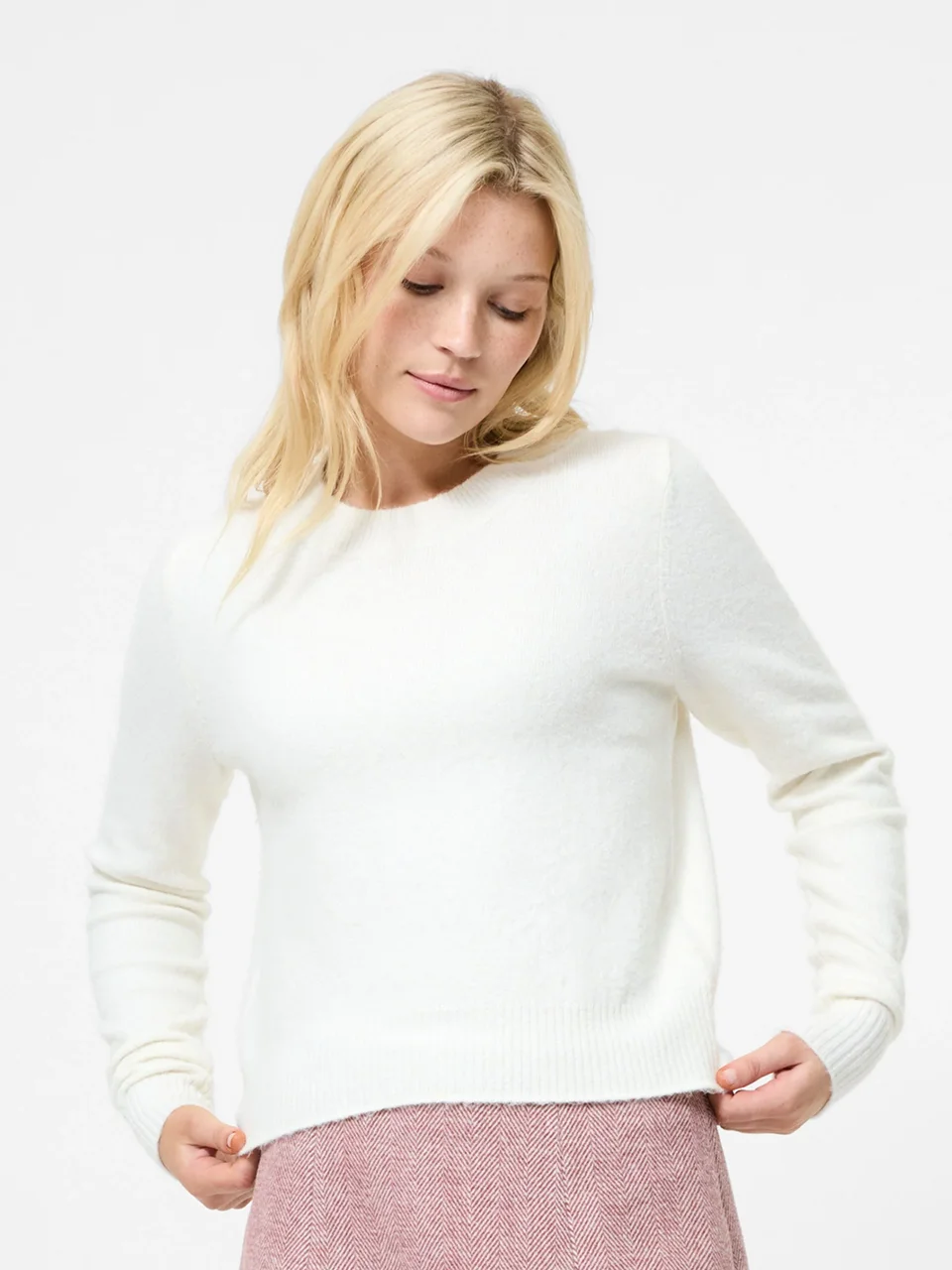 Knit Crew Neck Sweater