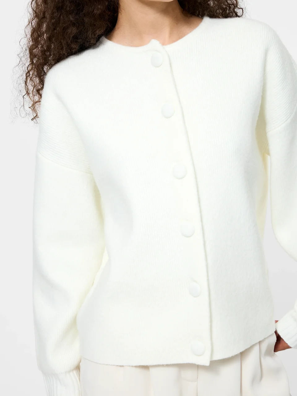 Alternative view of Knit Drop Shoulder Cardigan