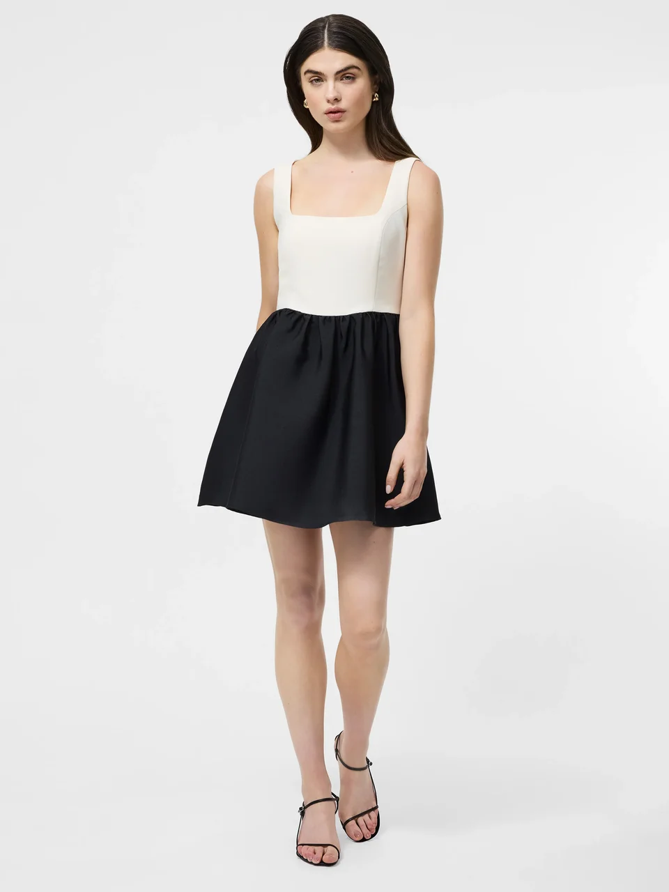 Square Neck Mini Dress - Image 3