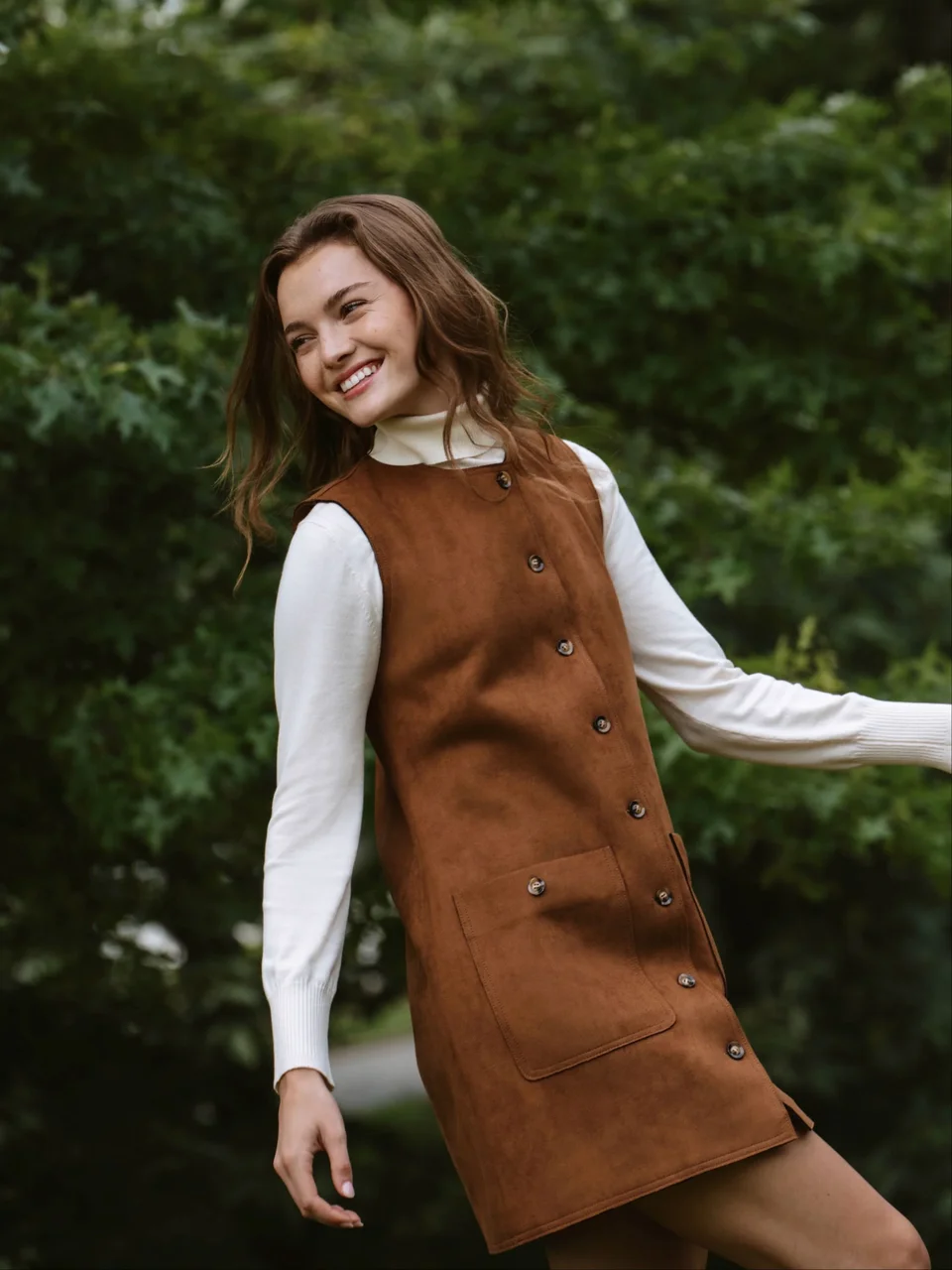 Alternative view of Suedette Dress