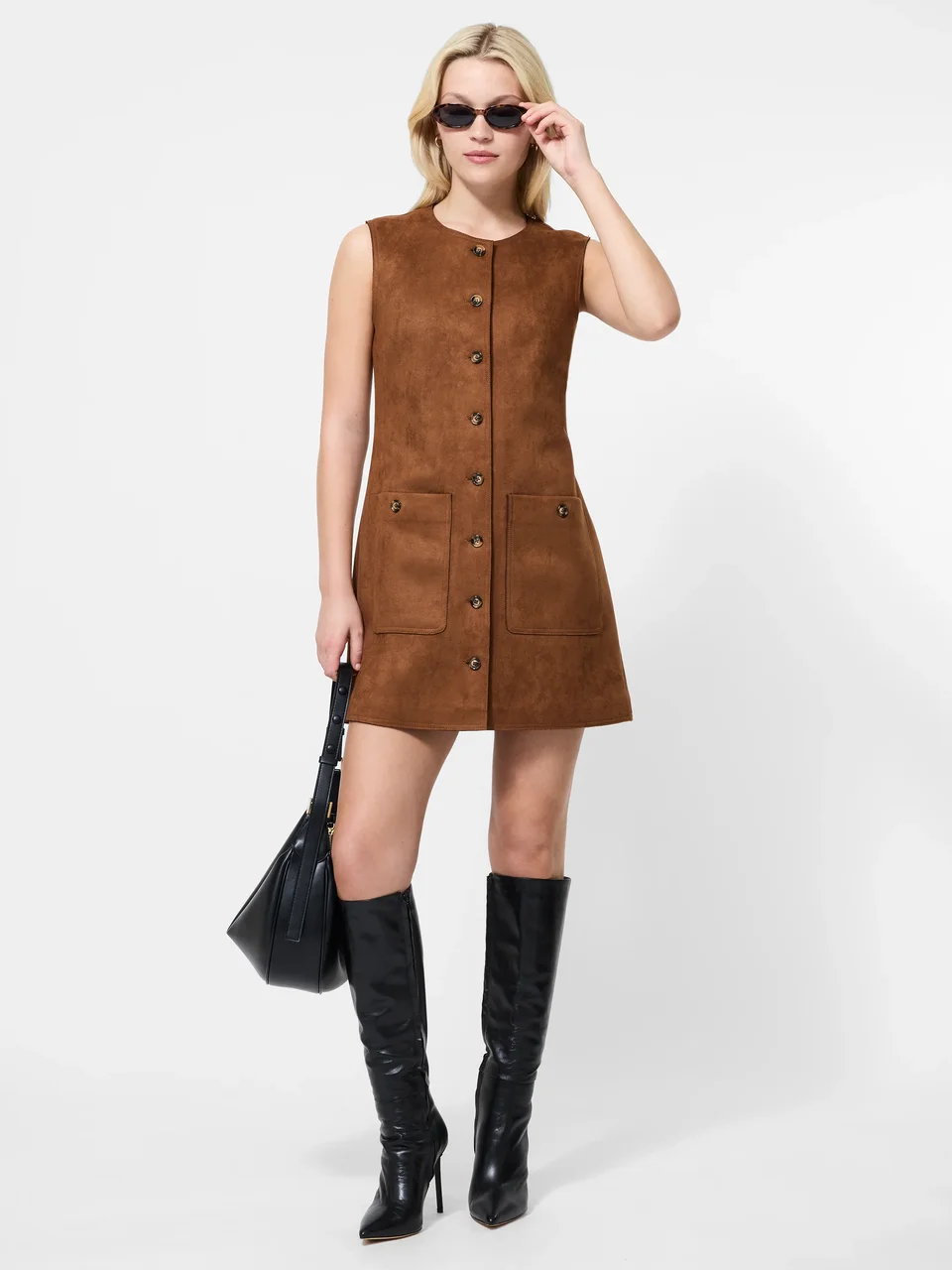 Suedette Dress - Image 6